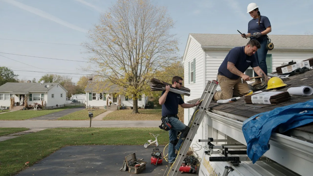 Local Roofing Contractors in Strawn, IL near me